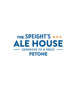 Speights Ale House Menu February 2019.Indd