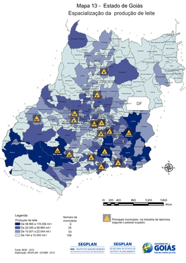 Espacialização Da Produção De Leite