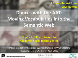Status Report from AAT-Taiwan, Chen and Lu, 2017