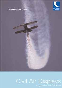 CAA Doc 743 Civil Air Displays a Guide for Pilots