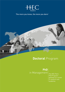 Doctoral Program