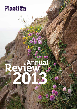 Plantlife—Annual Review 2013