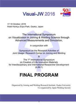 Final Program