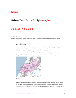Urban Task Force Schipholregion F Lashreport