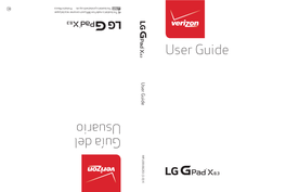 LG G Pad X8.3 User Guide