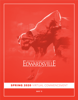 Download the Spring 2020 Virtual Commencement Program