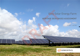 Elwy Solar Energy Farm