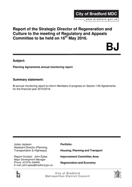 Planning Agreements Annual Monitoring Report Pdf 191 Kb