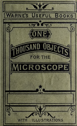 One Thousand Objects for the Microscope