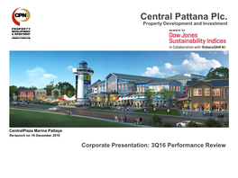 Central Pattana Plc. Property Development and Investment