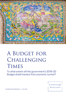 Iran Report 5 Budget Final Review