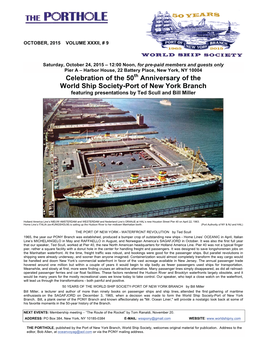 Celebration of the 50 Anniversary of the World Ship Society-Port Of