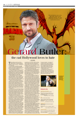 The Cad Hollywood Loves to Hate by Paul Harris the Guardian, London