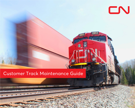 Customer Track Maintenance Guide Winter Safety