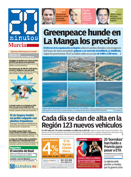 Greenpeace Hunde En La Manga Los Precios