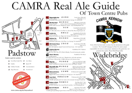 Padstow and Wadebridge Real Ale Pub Guide