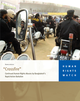 “Crossfire:” Continued Human Rights Abuses by Bangladesh's Rapid