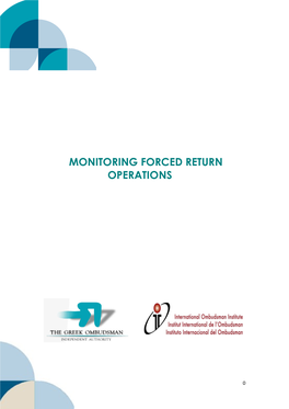 Monitoring Forced Return Operations