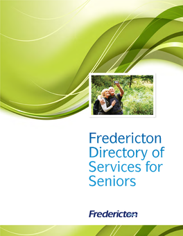 Fredericton Directory for Seniors