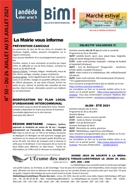 La Mairie Vous Informe