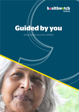 Guided by You Annual Report Summary 2019/20