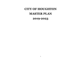 City of Houghton Master Plan 2019-2023