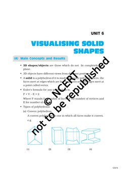 Unit 6 Visualising Solid Shapes(Final)