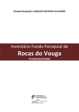 Rocas Do Vouga PT/ADAVR/PSVR05