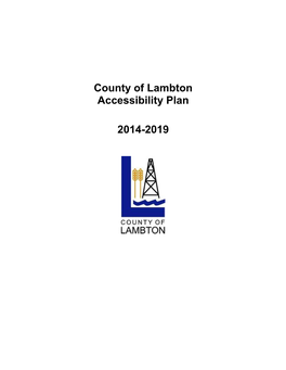 County of Lambton Accessibility Plan 2014-2019