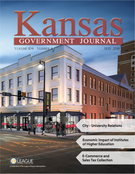 Kansas Government Journal • May 2018 99 Connect with the League on Social Media