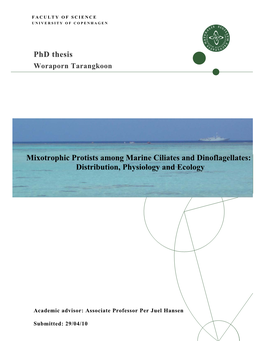 Mixotrophic Protists Among Marine Ciliates and Dinoflagellates: Distribution, Physiology and Ecology