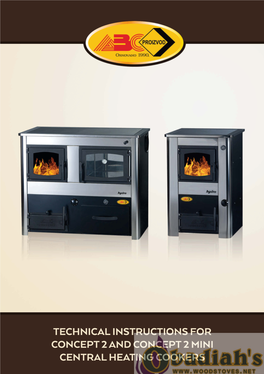 ABC Concept 2 Hydro Wood Fired Oven with Boiler Owner's Manual