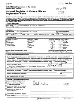 National Register of Historic Places Registration Form P,5'3.'STER
