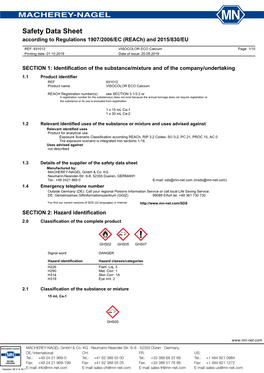 Security Datasheet United Kingdom / English