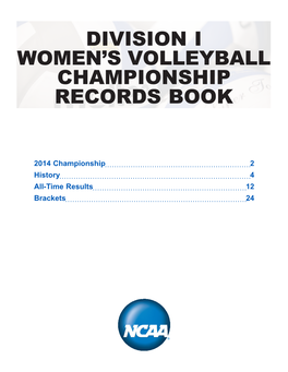 Division I Women's Volleyball Championship