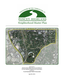 Old Fourth Ward Neighborhood Master Plan 2008
