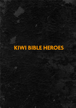KIWI BIBLE HEROES Te Pahi