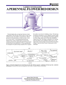 MF2327 a Perennial Flower Bed Design