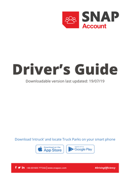 Driver's Guide