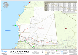 Mauritania 20°0'0"N Mali 20°0'0"N Akjoujt ! U479 ATLANTIC OCEAN U Uu435
