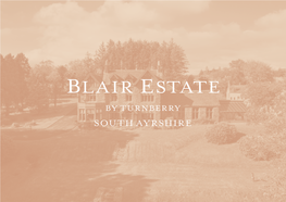 Blair Estate by Turnberry South Ayrshire