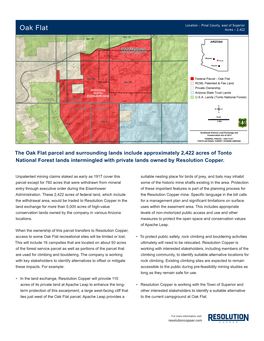 Oak Flat Acres – 2,422