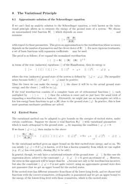 8 the Variational Principle