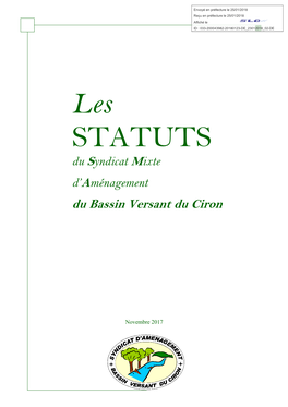 Statuts GEMAPI V4