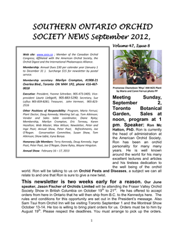 SOOS September 2012