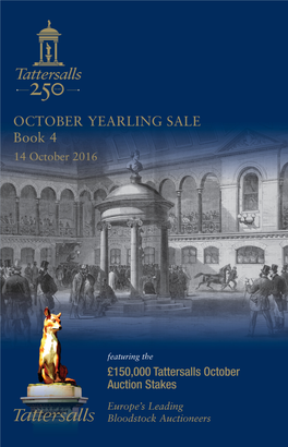 Tattersalls October Yearling Sale Book 4
