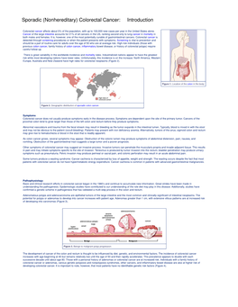 Sporadic (Nonhereditary) Colorectal Cancer: Introduction