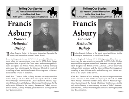 Francis Asbury Francis Asbury