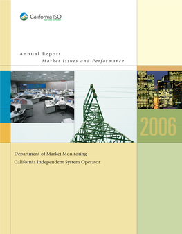 2006 Annual Report on Market Issues and Performance