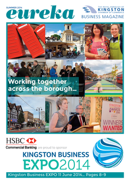 EXPO2014 Kingston Business EXPO 11 June 2014… Pages 8-9 Eureka New Look - Dev2b.E$S Layout 1 04/06/2014 12:39 Page 2